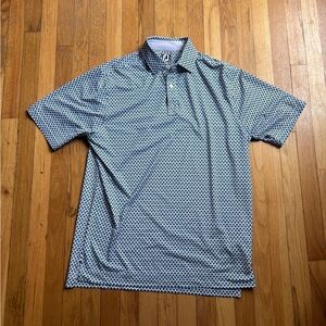 FootJoy medallion print polo